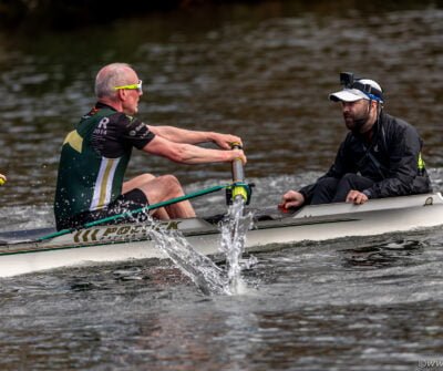 Darren Montgomery rowing