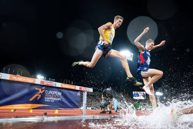 Emil Blomberg steeplechase