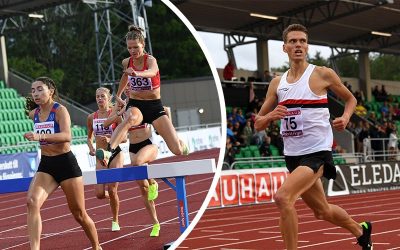 Emil Blomberg running track