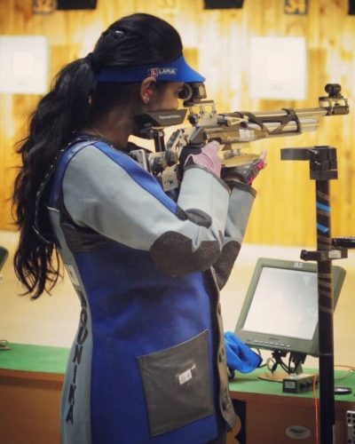 Mounika Reddy Chandiri rifle shooting