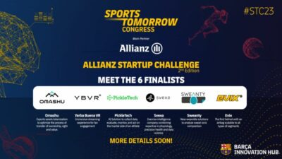 Sports Tomorrow Congress Allianz Barca banner