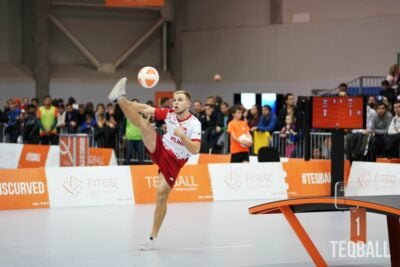 Teqball Poland Adrian Duszak