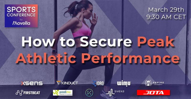 Xsens sports conference 2022 banner