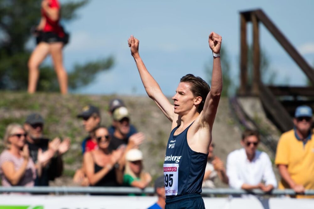 Andreas Almgren swedish 1500m champion 2023