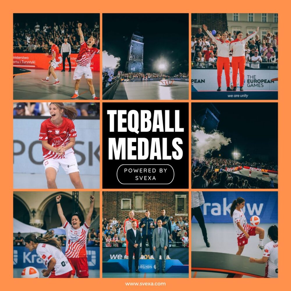 Teqball Medals team Poland 2023