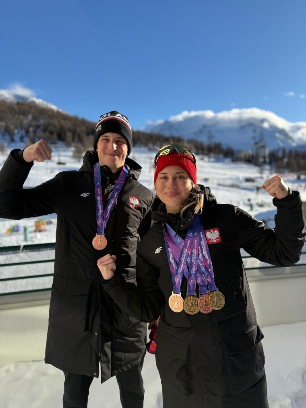 Poland XC World University Games 2025 Izabela and Tomasz