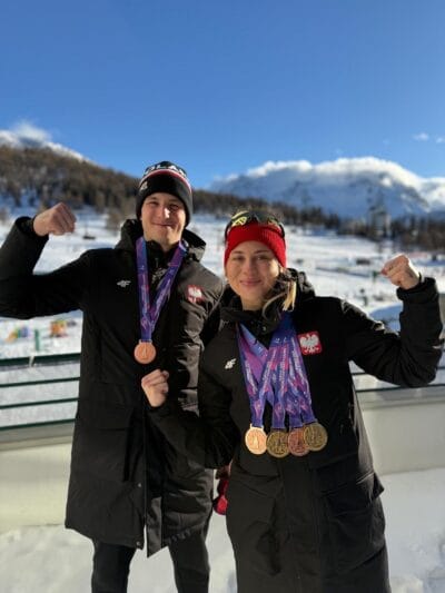 Poland XC World University Games 2025 Izabela and Tomasz