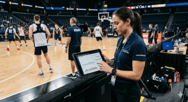 courtside athlete data