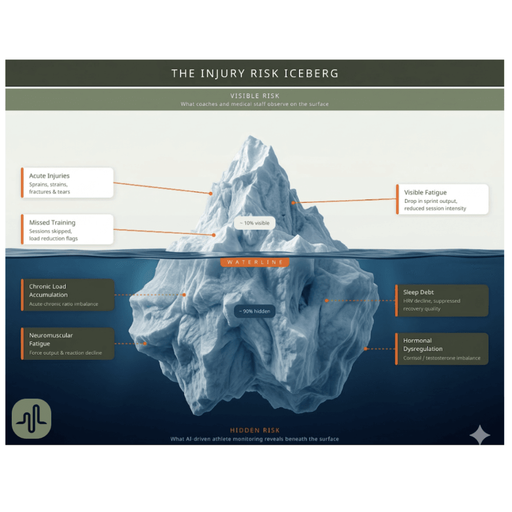 injury risk iceberg