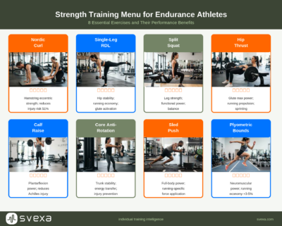 strength training for endurance menu